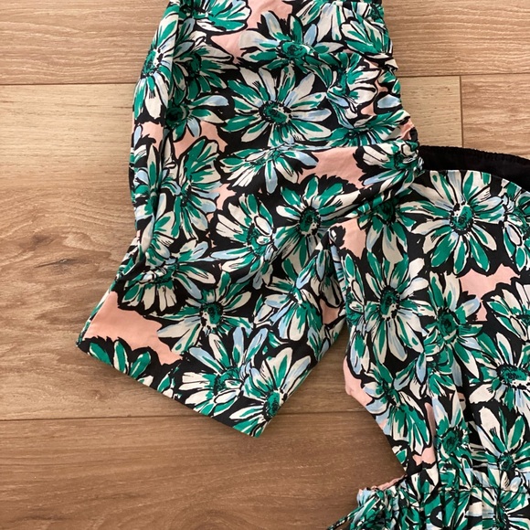 ZARA PRINTED POPLIN MIDI DRESS XL - Picture 11 of 15